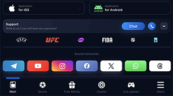 Visit the 1win Casino site