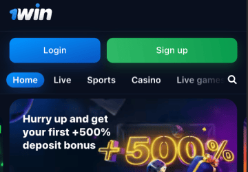 Visit the 1Win official website